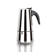 100 ML Edelstahl Kaffeemaschine Kaffeemaschine Herd Topf