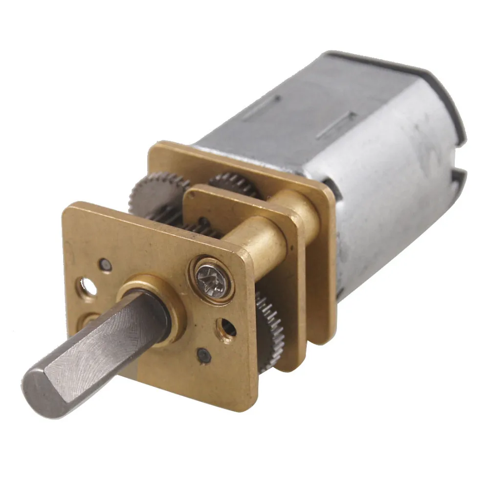 Kopen Uxcell Nieuwste 1 stks DC 3 v 0.25A Elektrische Machine 50 rpm Geared Motor voor DIY Speelgoed Auto #039;S