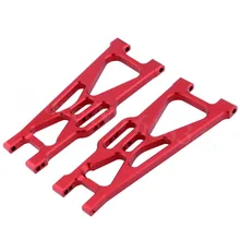 Aluminum Rear Lower Suspension Arm For RC 1:10 Electric Himoto E10MT E10MTL Bowie Monster Truck Upgrade Parts 33603G 31604