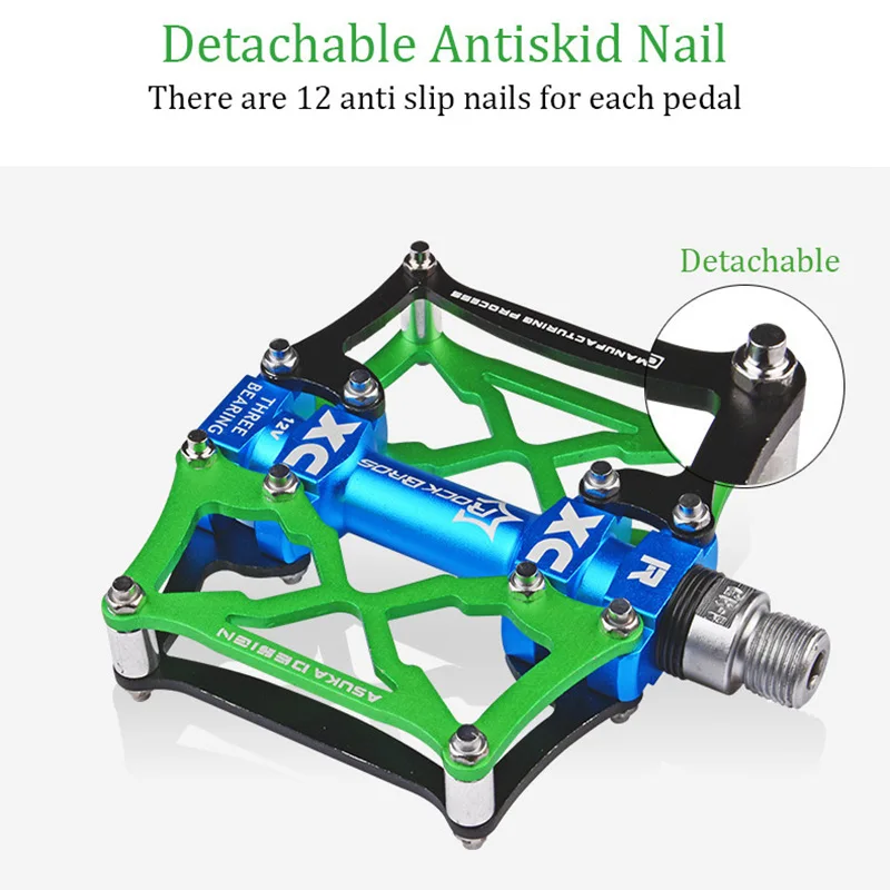 ROCKBROS MTB Велоспорт велосипед педали платформы магния Спорт на открытом воздухе