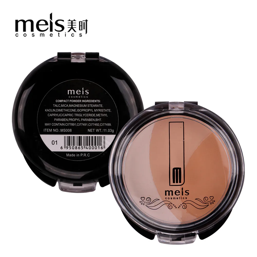 

MEIS Brand Cosmetics Professional Makeup Face Powder Face Concealer Makeup Foundation Powder Pressed Powder Soft Smile MS008