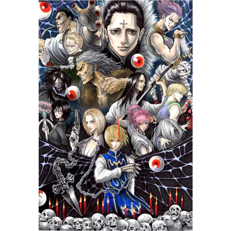 Декор для гостиной Hunter x плакат последней миссии 27x40 см холст шелк|living room decoration|poster