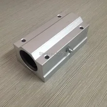 1 шт. SCS50LUU 50 мм линейная ось шарового подшипника блок, вкладыш опорного подшипника голубого с LM50LUU куст