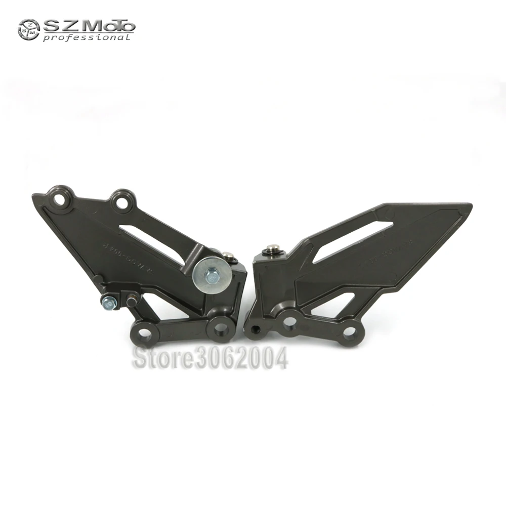 Для KAWASAKI NINJA 300 2013- NINJA300 мотоциклетная Передняя Левая Правая подставка для ног Педаль колышки подножки кронштейн