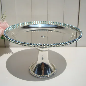 

Silveriness 3023 senior metal fruit plate cake stand cake pan wedding gift home decoration,Promotional Products,Wedding supplies