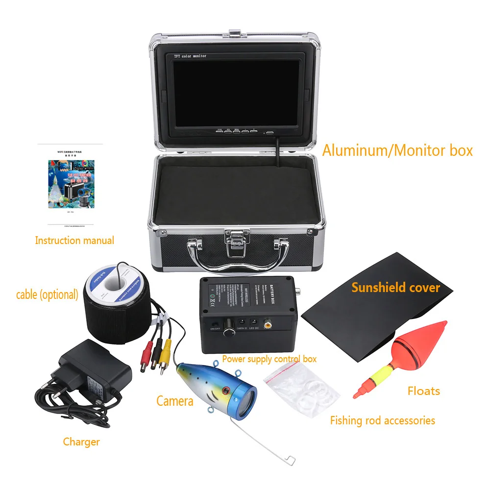 “ Câmera de Vídeo 1000tvl Kit 6 Pcs Luzes