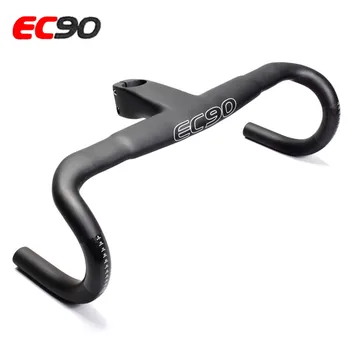 

2017 New EC90 full carbon fiber road bike handlebar conjoined at the handle high strength carbon fiber bicycle handlebars