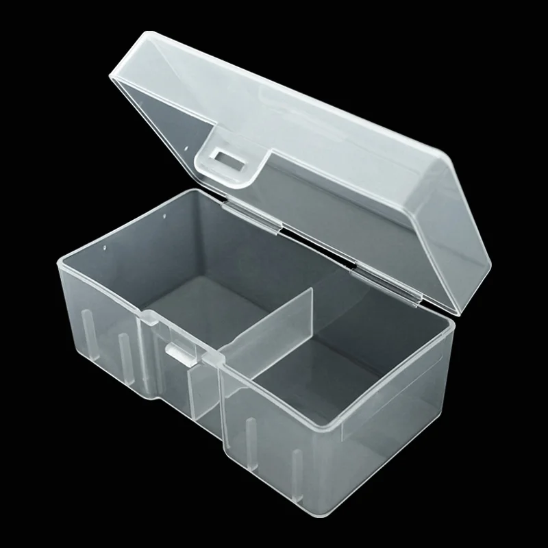 

20PC Clear Tough 9v Battery Storage Case 9V Battery Hard Rack Case Storage Box Holder battery box