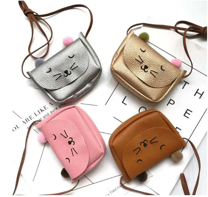 

Hot Famous Brand Women Cute Cat Handbag Mini Sweet Girls Messenger Bags 2017 Fashion Casual Leather Shoulder Bag bolsa