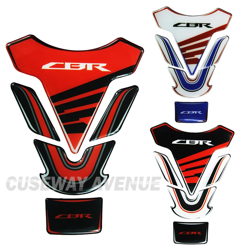 

3D Motorcycle Tank Pad Protector Sticker Motocross Racing Tankpad Case for Honda CBR 250 600 900 929 954 RR CBR1000XX CBR Tank