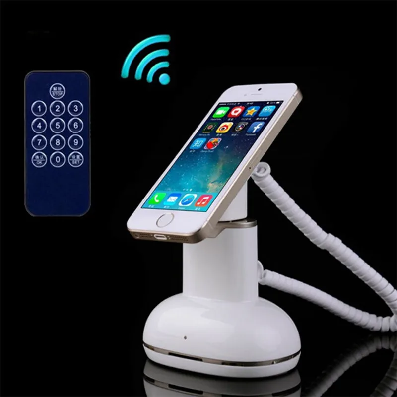 

New Mobile Tablet security stand Cell phone display holder burglar alarm anti theft for retail with charging and alarm function