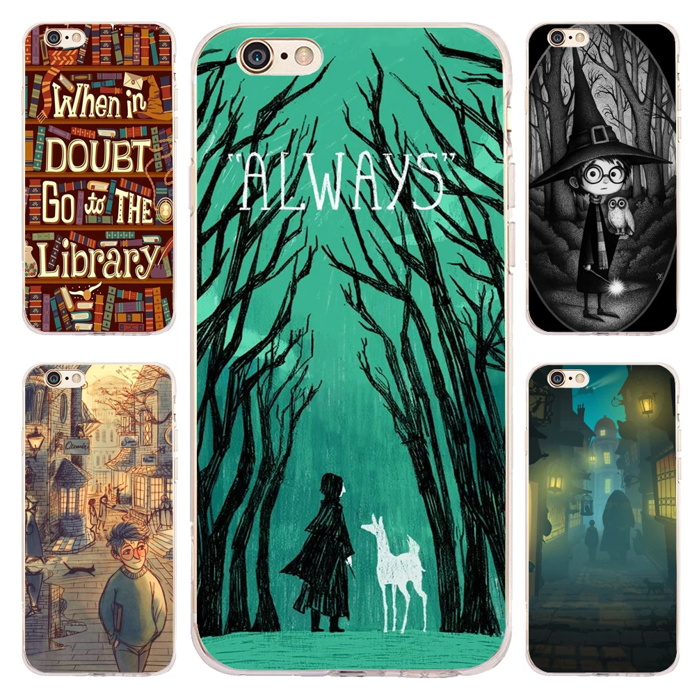 

Coque Harry Potter Always Clear Soft Silicone Phone Cases for iPhone XS Max XR X 7 8 6 6S Plus 5S 5 SE 5C 4S 4 iPod Touch 6 5.