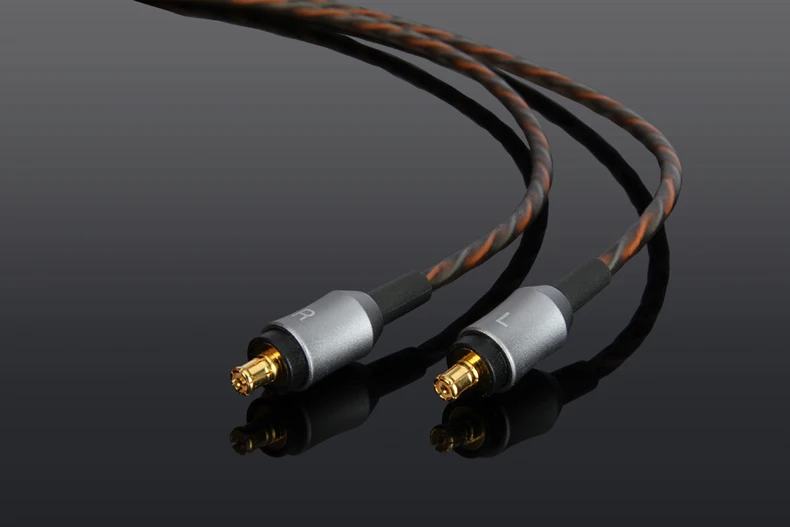 Earmax 213A 3,5 мм кабель для наушников Разъем OCC посеребренный провод HIFI аудио кабель Обновлен для ATH-CKR100is/CKR90/CKS1100is