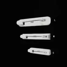 4000 шт белый/черный пластиковый заколка безопасные булавки брошь DIY ювелирных изделий три размера доступны 22 мм/31 мм/37 мм