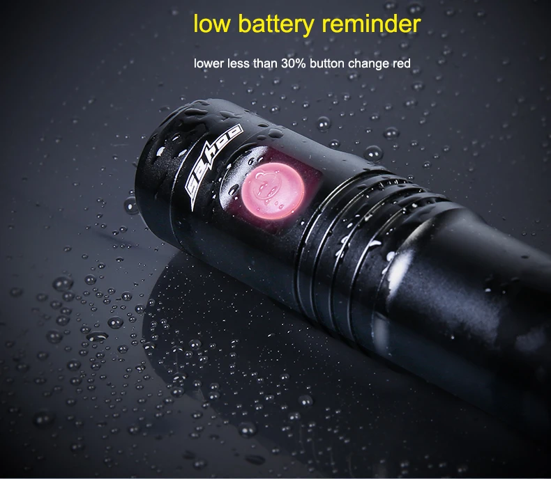 Excellent SAHOO Bycicle Accessories Full Waterproof 700LM Bike Light Usb Charge 2400mAH Bicycle Light Lights Led Lamp Flashlight 6