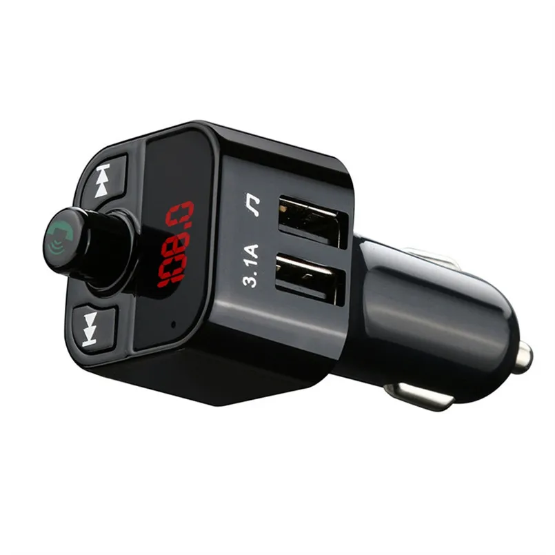 Мини Автомобильный комплект MP3-плеер автомобильный Стайлинг беспроводной fm-передатчик авто FM Bluetooth модулятор громкой связи Поддержка TF USB музыка 30A20