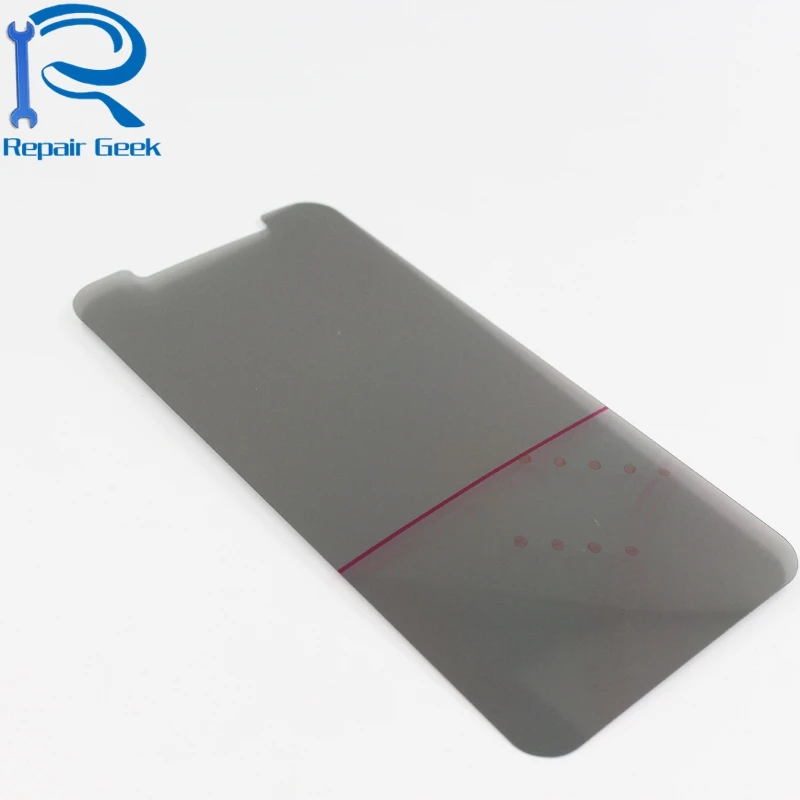 10 шт./лот ЖК поляризатор поляризационная световая пленка для iPhone X фильтр