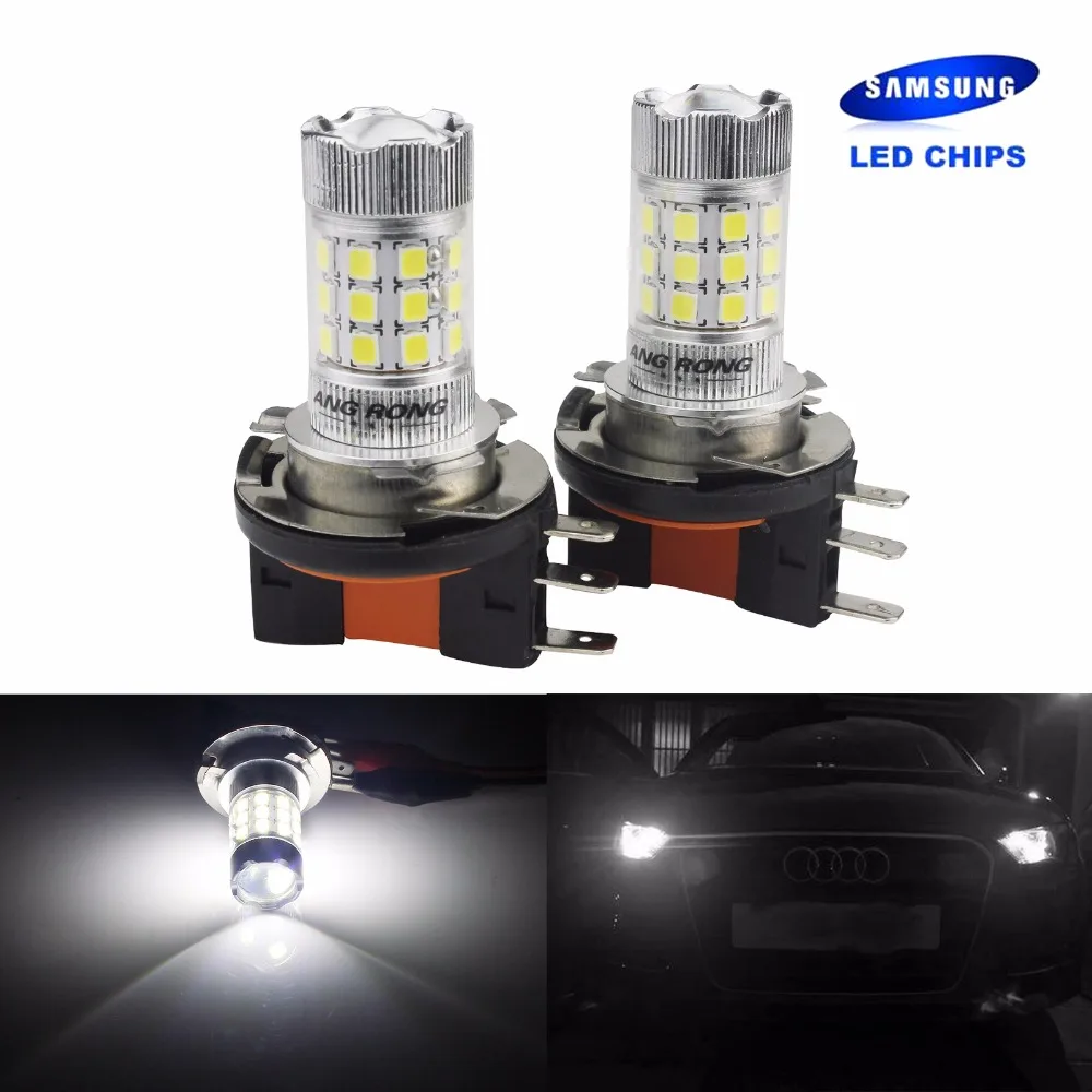 One OSRAM H15 12V 55W//15W High//Main beam//DRL Bulb for VW Caddy 2011 and later