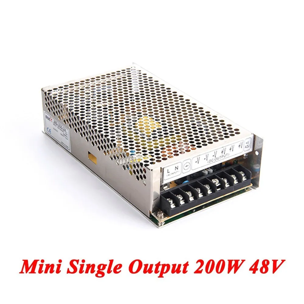 MS-200-48 Mini Switching Power Supply 200W 48v 4A,Single Output Ac-Dc Power Supply For Led Strip,AC110V/220V Transformer To DC MS-200-48 Mini Switching Power Supply 200W 48v 4A,Single Output Ac-Dc Power Supply For Led Strip,AC110V/220V Transformer To DC