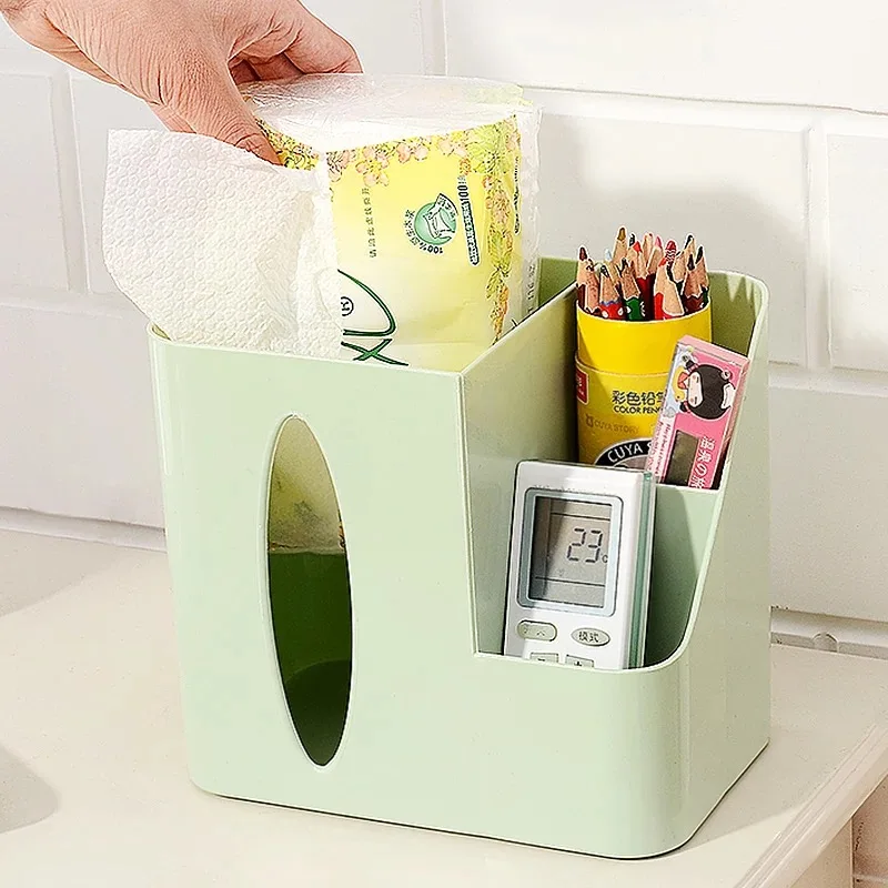 European Style Tissue Holder Modern Home Creative Plastic Towel Box Living Room Dining Room Tissue Box