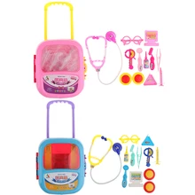 Медицинский Набор доктора пластиковые ролевые игры Набор игрушек для детей ролевые игры с чемоданом