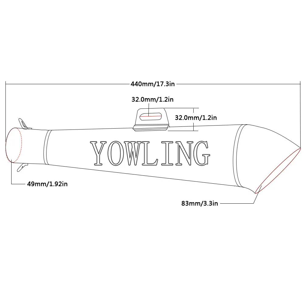Универсальный глушитель выхлопной трубы мотоцикла с дБ убийца скутер, способный преодолевать Броды для Yamaha MT07 MT09 FZ07 FZ09 FZ1 FZ6 фазер FZ6R FZ8 XJ6 утечки
