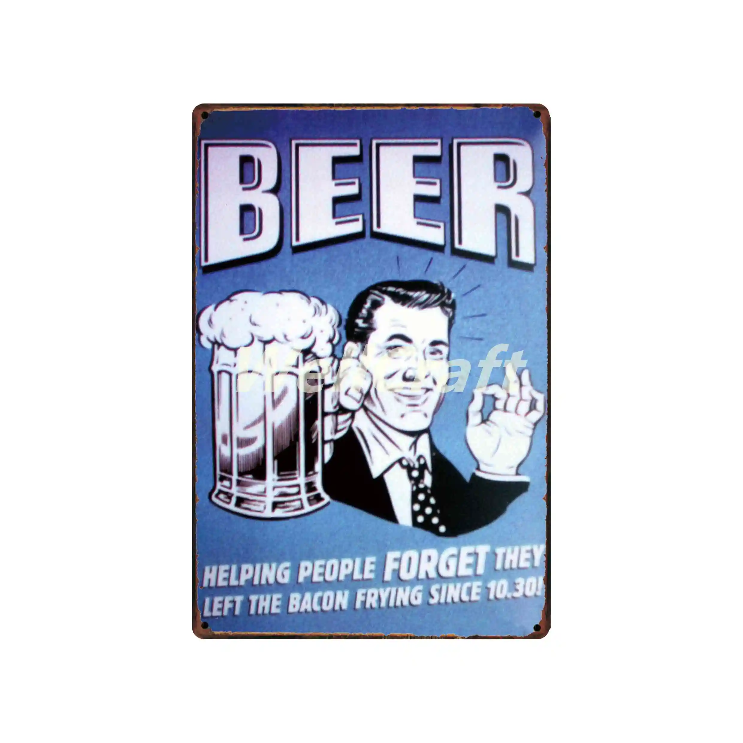 [WellCraft] пить хорошее пиво зоны держать спокойствие Винтаж Открыть Закрыть металлический знак настенные таблички на заказ живопись антикварный Паб декор LT-1709 - Цвет: WB-259