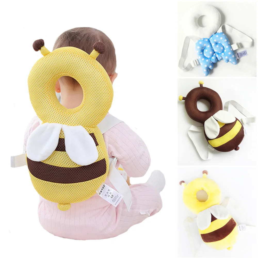 Baby Head Protection Pad Toddler Headrest Pillow Baby Neck Cute Wings Nursing Drop Resistance