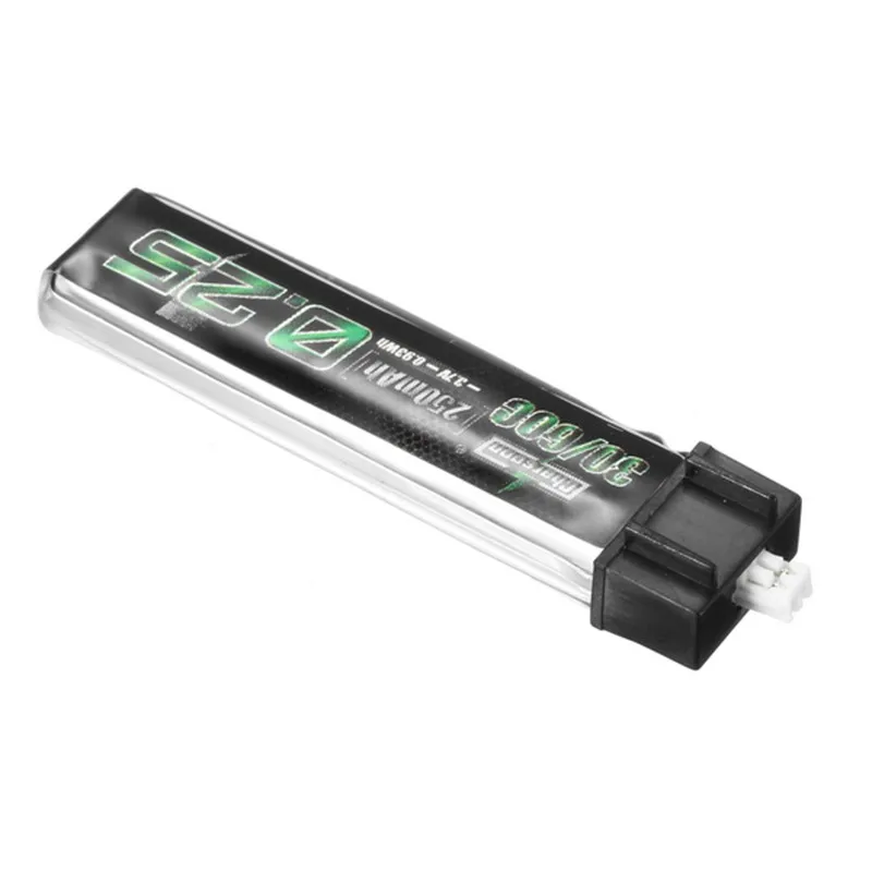 

High Quality New Rechargeable Charsoon 3.7V 250mAh 1S 30C/60C Lipo Battery For Blade For Nano QX CPX