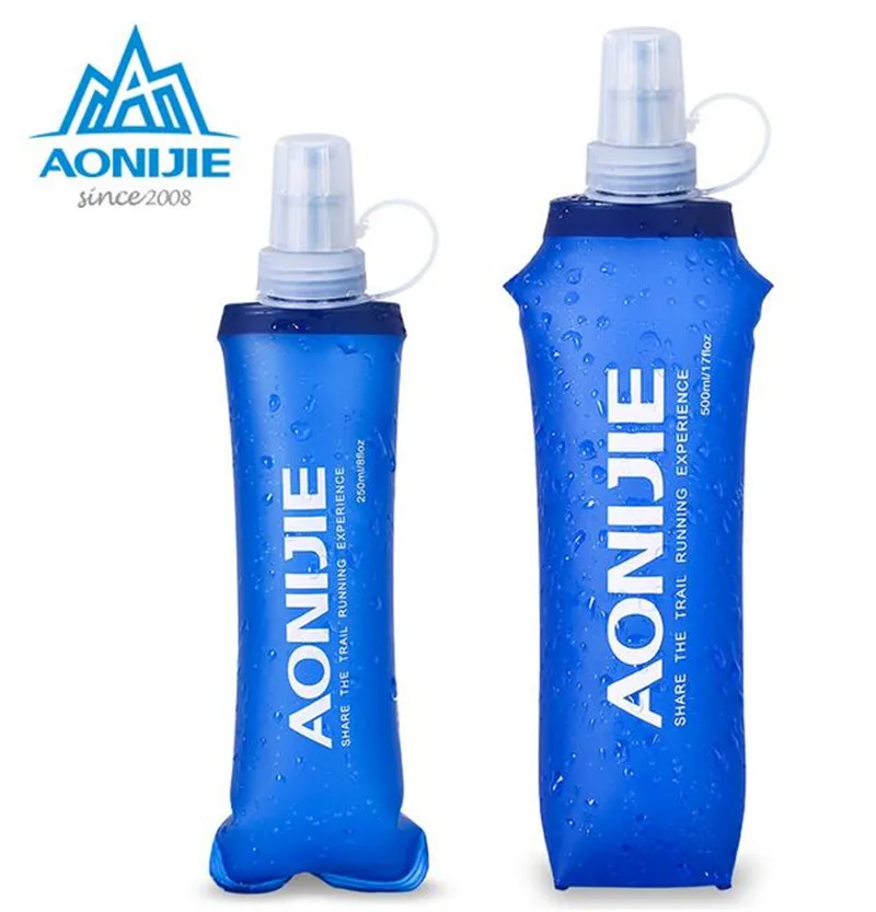 Aonijie tpu زجاجة الماء قارورة الرياضة الدراجات الجري والمشي لينة المياه الترطيب زجاجة المياه غلاية 170/250/500 ملليلتر Aonijie tpu زجاجة الماء قارورة الرياضة الدراجات الجري والمشي لينة المياه الترطيب زجاجة المياه غلاية 170/250/500 ملليلتر