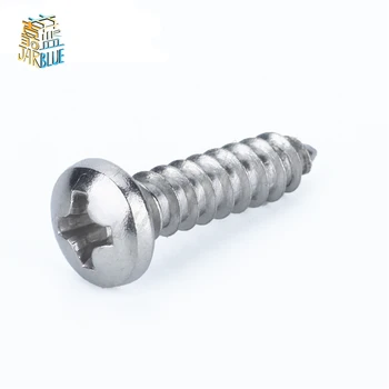 

1000Pcs M1.0 M1.2 PA Nickel-plated Phillips Head Micro Screws Pan Head Self-tapping Electronic Small Screws SS02