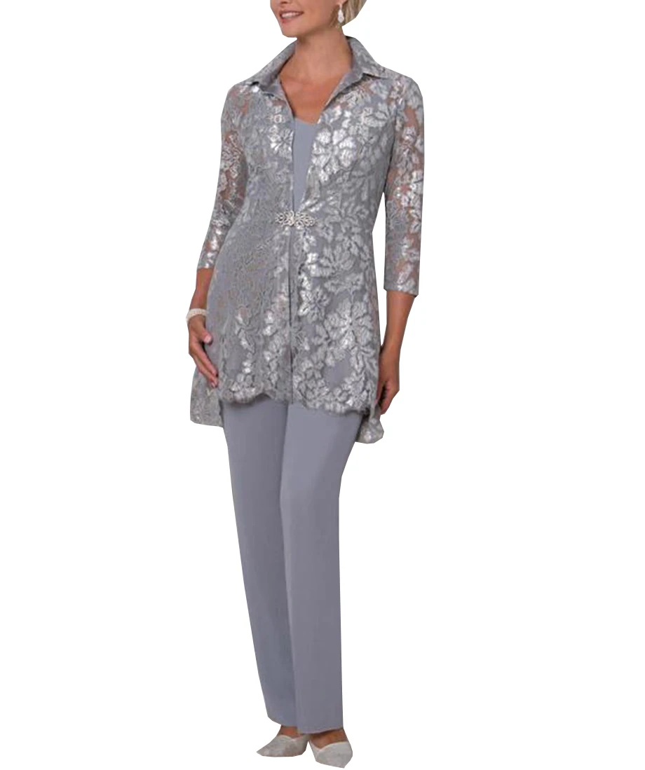 3 piece ladies wedding outfits