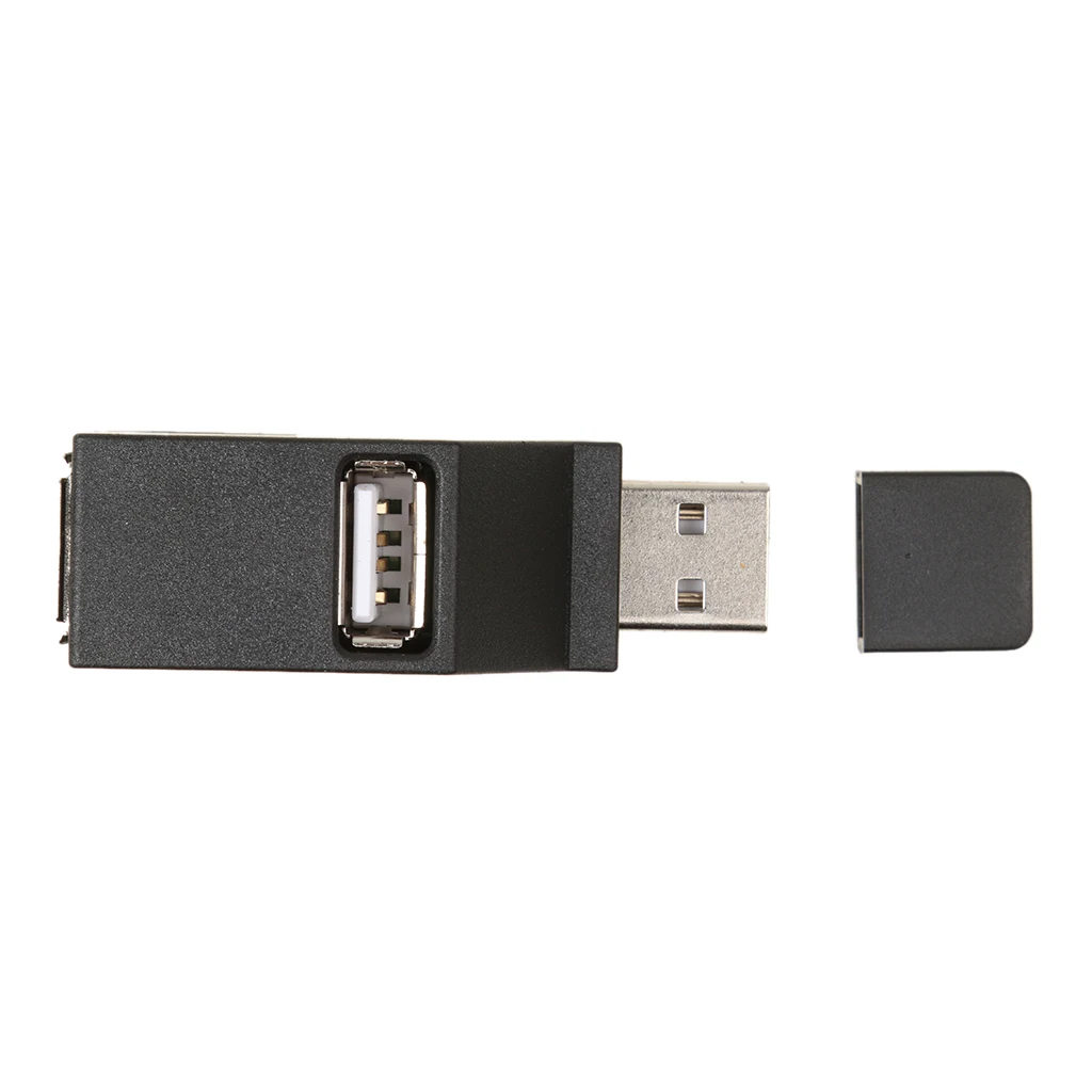 USB 2.0 High Speed Mini 3 Port Hub for PC Laptop Desktop Computer