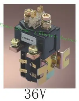 

SW181 NO+NC style Coil Voltage 36V 200A DC Contactor ZJWH200A for forklift handling drawing grab wehicle car winch PUMP MOTOR
