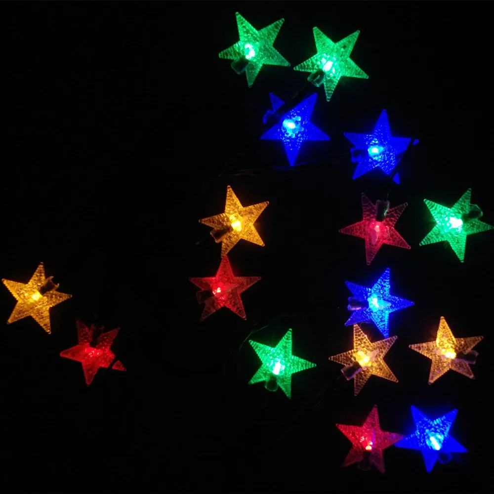 

YIYANG LED Outdoor Holiday Lights Star Light for Festivals Christmas Party New Year Decor. Lamp Luces de Navidad para Exterior