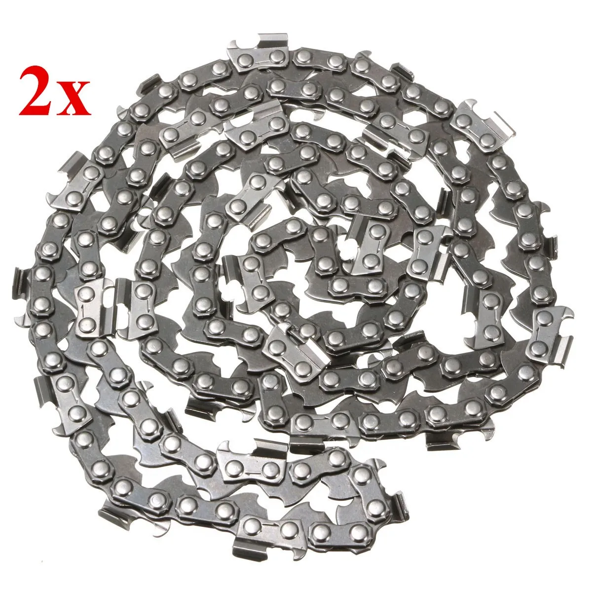 2Pcs 20'' 76 Links Replacement Chainsaw Saw Mill Ripping Chain For