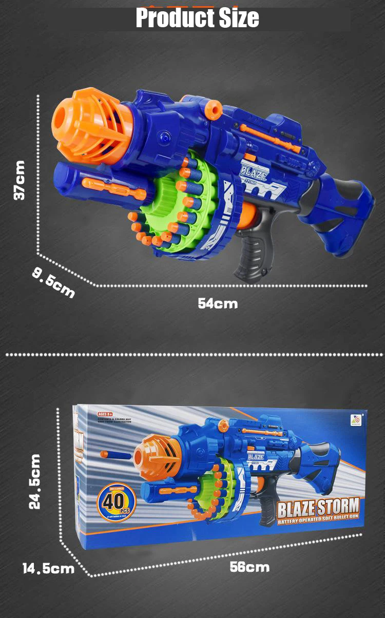 Arma de Brinquedo Explosões para Meninos de Balas de Plástico Macio para Combater Explosões de Campo Brinquedos ao ar Livre para Crianças Elétrico Elástico Sniper 20 6 High Quality guns china