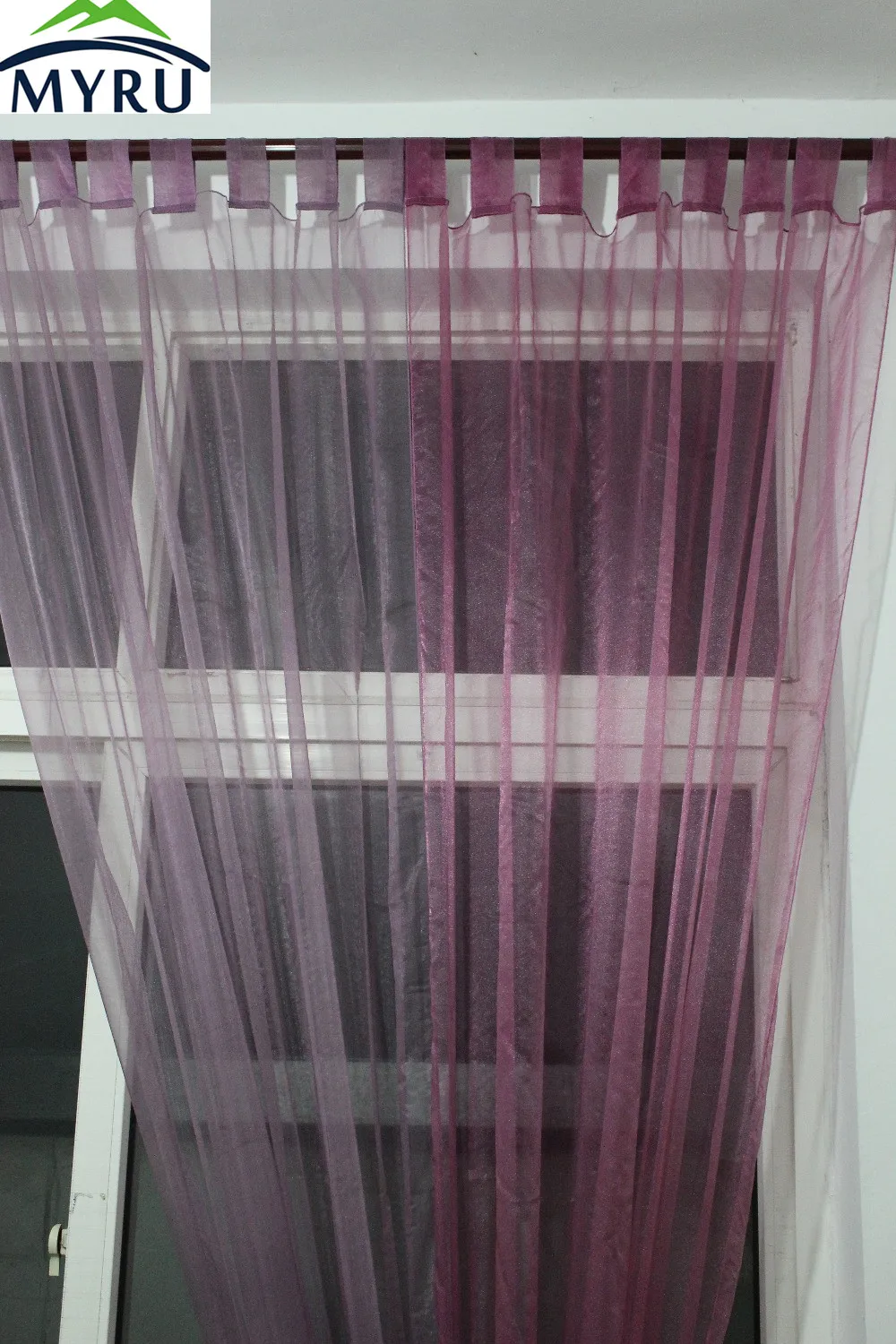 MYRU 1m*2.5m cheap sheer curtains voile curtains tulle curtains