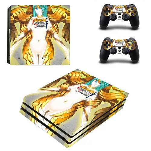 KYSP4P-0866 Игра Langrisser PS4 Pro наклейка для кожи для Dualshock playstation 4 консоли и контроллеров PS4 Pro наклейка для кожи виниловая - Цвет: KYSP4P-0866