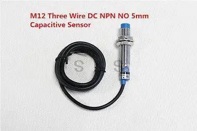 

5Pcs M12 5mm DC PNP NO capacitive proximity switch sensor LJC12A3-5-Z/BY