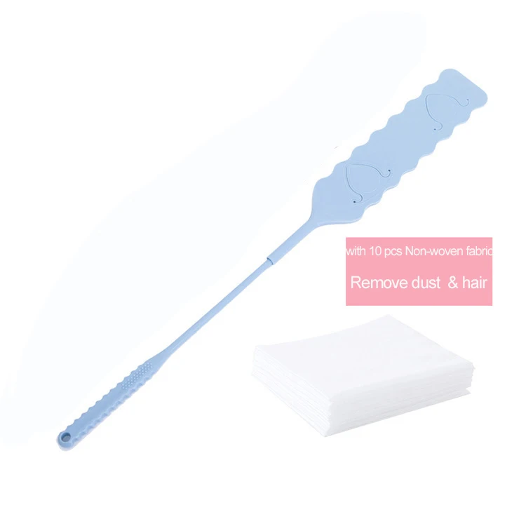 Anpro Съемная очистка щелей для пыли щетка для дивана приспособления для кромки нижней резкости ручной паз зазор плоские Угловые чистящие инструменты - Цвет: blue