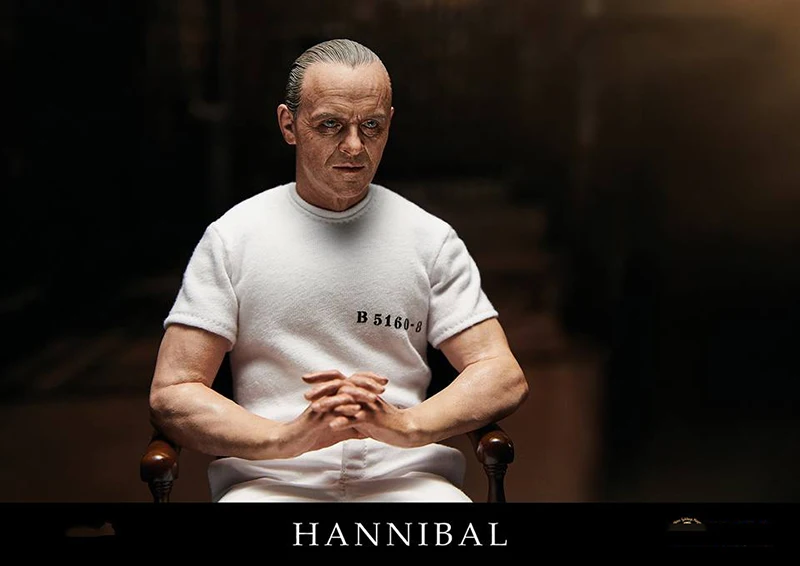 1/6 коллекционный полный набор The Silence of the Lambs 1991 Hannibal Lecter Белая школьная форма Ver