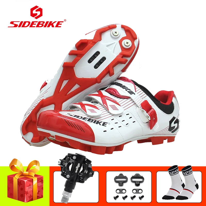 

SIDEBIKE cycling shoes sapato bike mtb SPD pedals sneakers 2019 men women self-locking breathable chaussure vtt Athletic shoes