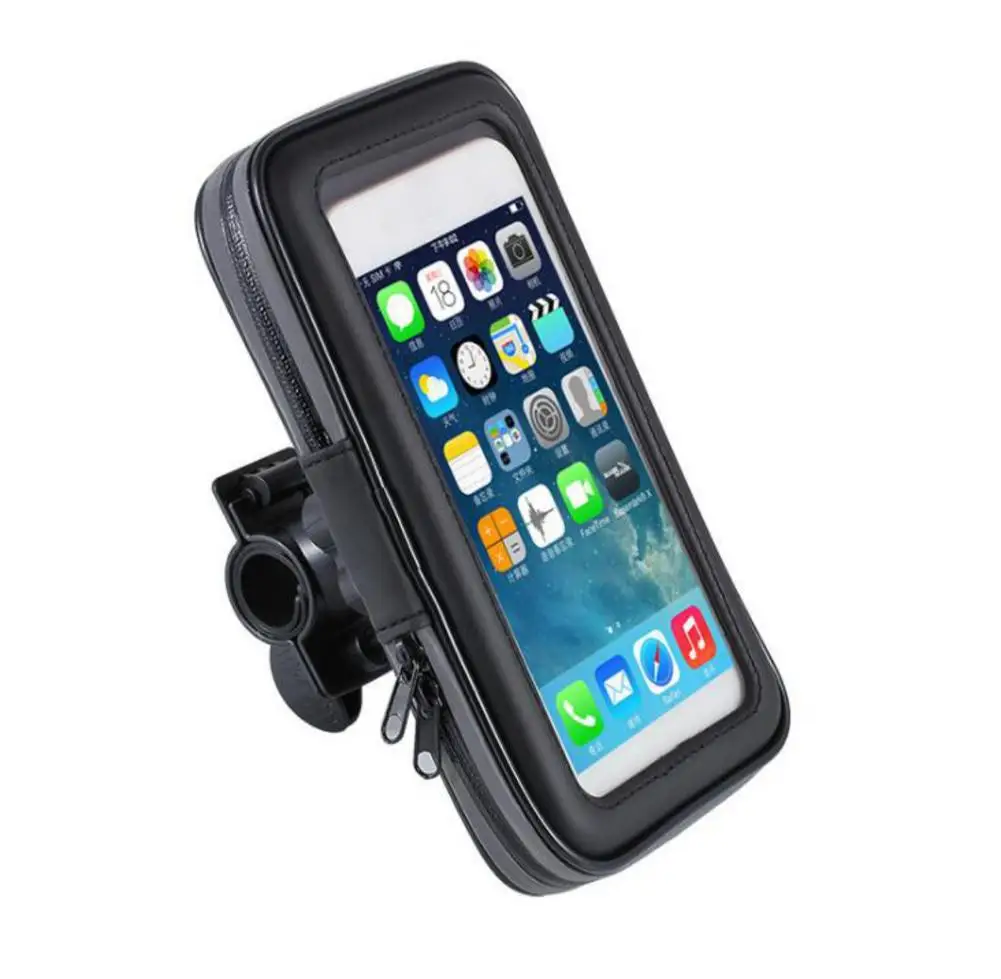 

Outdoor Bicycle Phone Waterproof Bag Adjustable Motorcycle Electric Var Phone Holder Bag Shockproof And Anti-fall