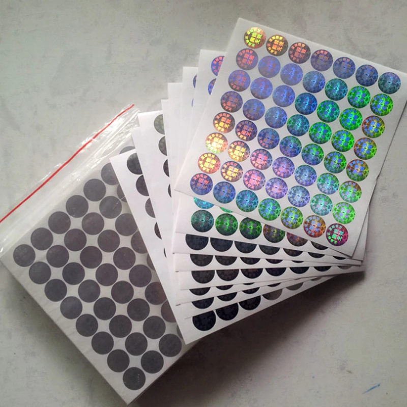 

Customized Self adhesive hologram sticker security label