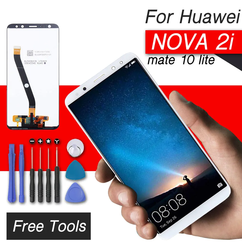

replacement lcd/display/screen for huawei mate 10 lite with touch screen for huawei nova 2i mate10 lite lcd display touch panel