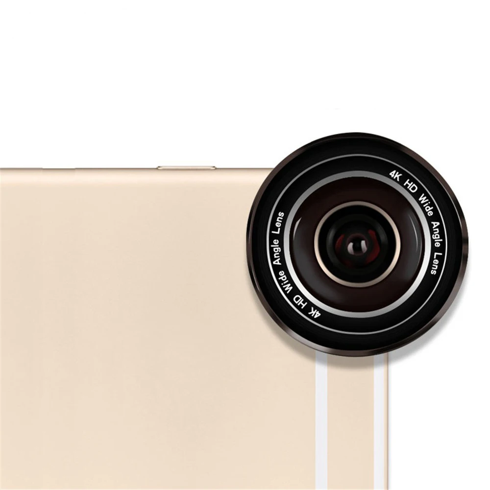 Universal Phone HD Wide Angle Lens with Macro Hood Lenses Fisheye Camera Kits Mobile Phone Compatible for iPhone Samsung