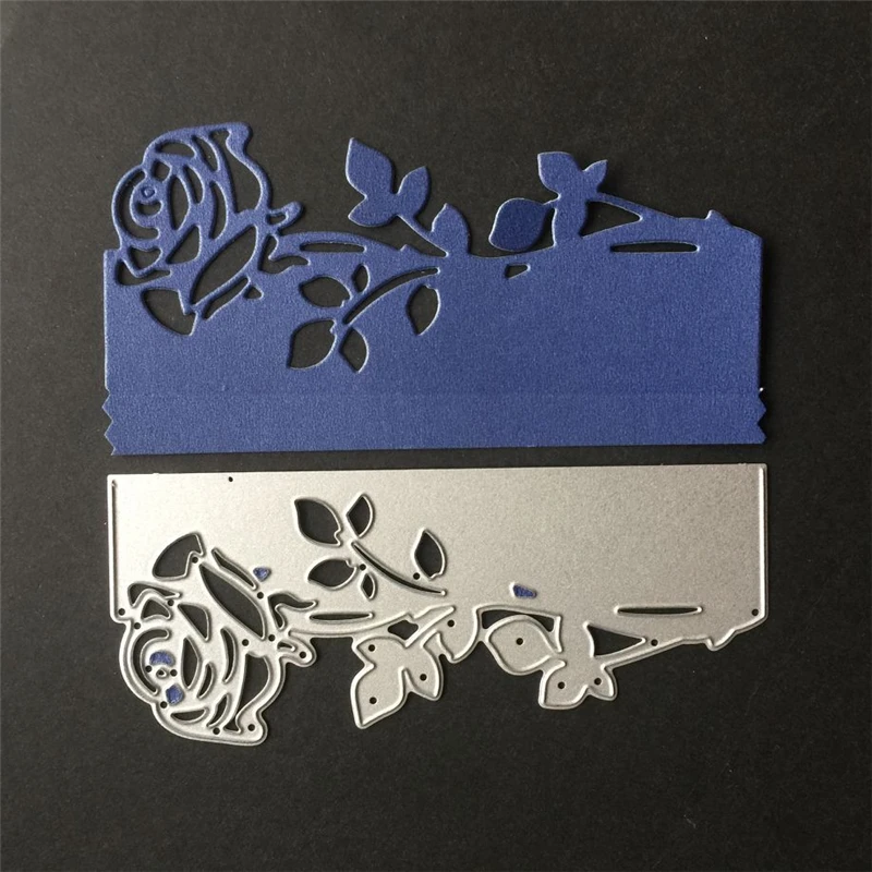 

DiyArts Metal Dies Flower Rose Decor Cutting Die New 2018 for DIY Card Book Making Album Embossing Paper Stencil Craft Die cut
