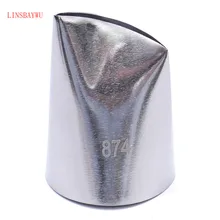 874 большой цветок лепесток крем глазурь трубопроводов сопла помадка украшения торта Советы Инструменты для выпечки капкейки десерт декораторы