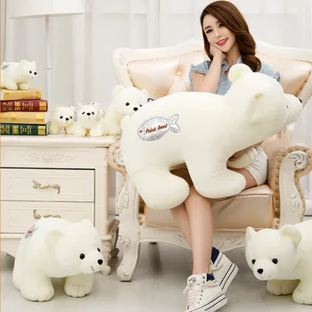 

Kawaii Plush Polar Bear Stuffed Baby Kids Toys for Girls Birthday Christmas Gift